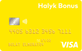 Дебетные карты Halyk Bonus Digital